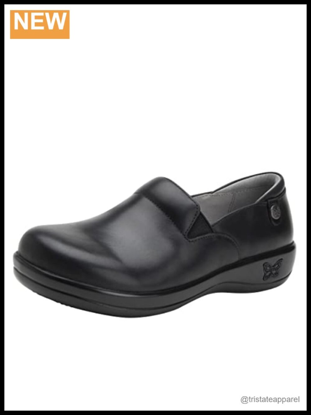 Alegria Keli Women's Professional Leather Slip-On Clog - APMA Podiatrist
